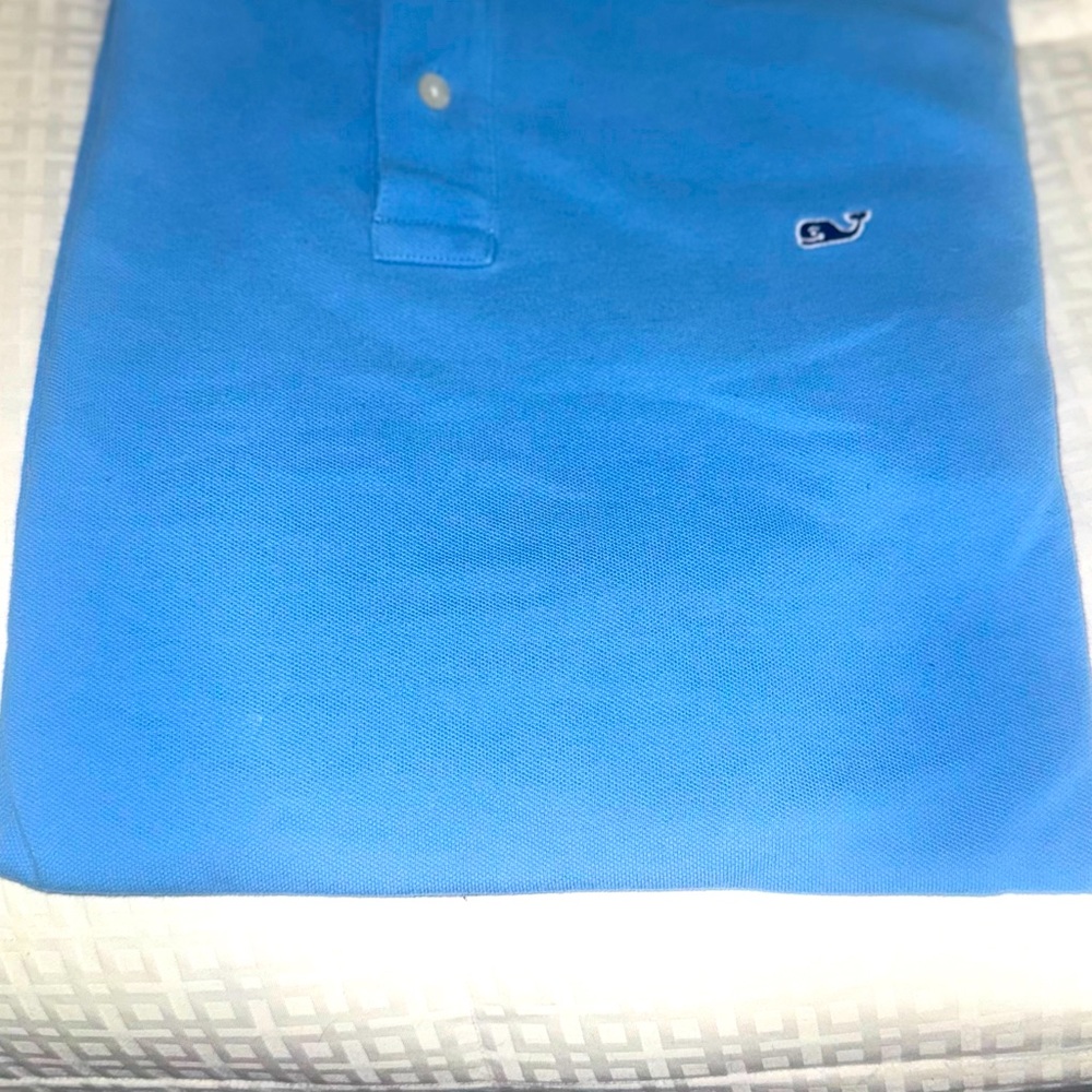 Title:Vineyard Vines Men’s Blue Polo, XL – Classic & Timeless!